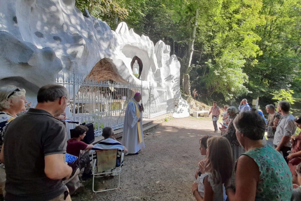 pèlerinage grotte