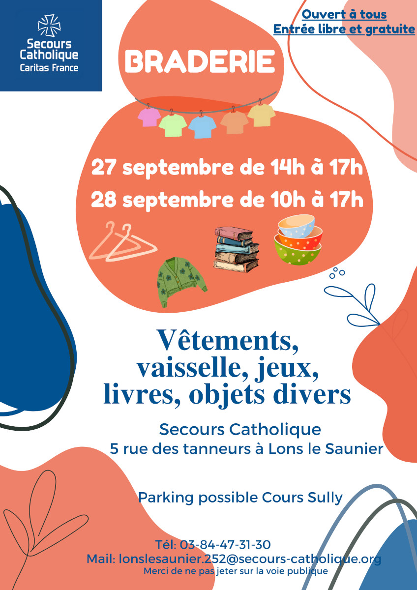 Secours Catholique braderie