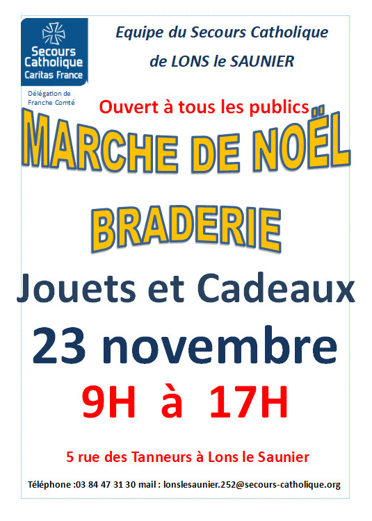 Secours Catholique braderie