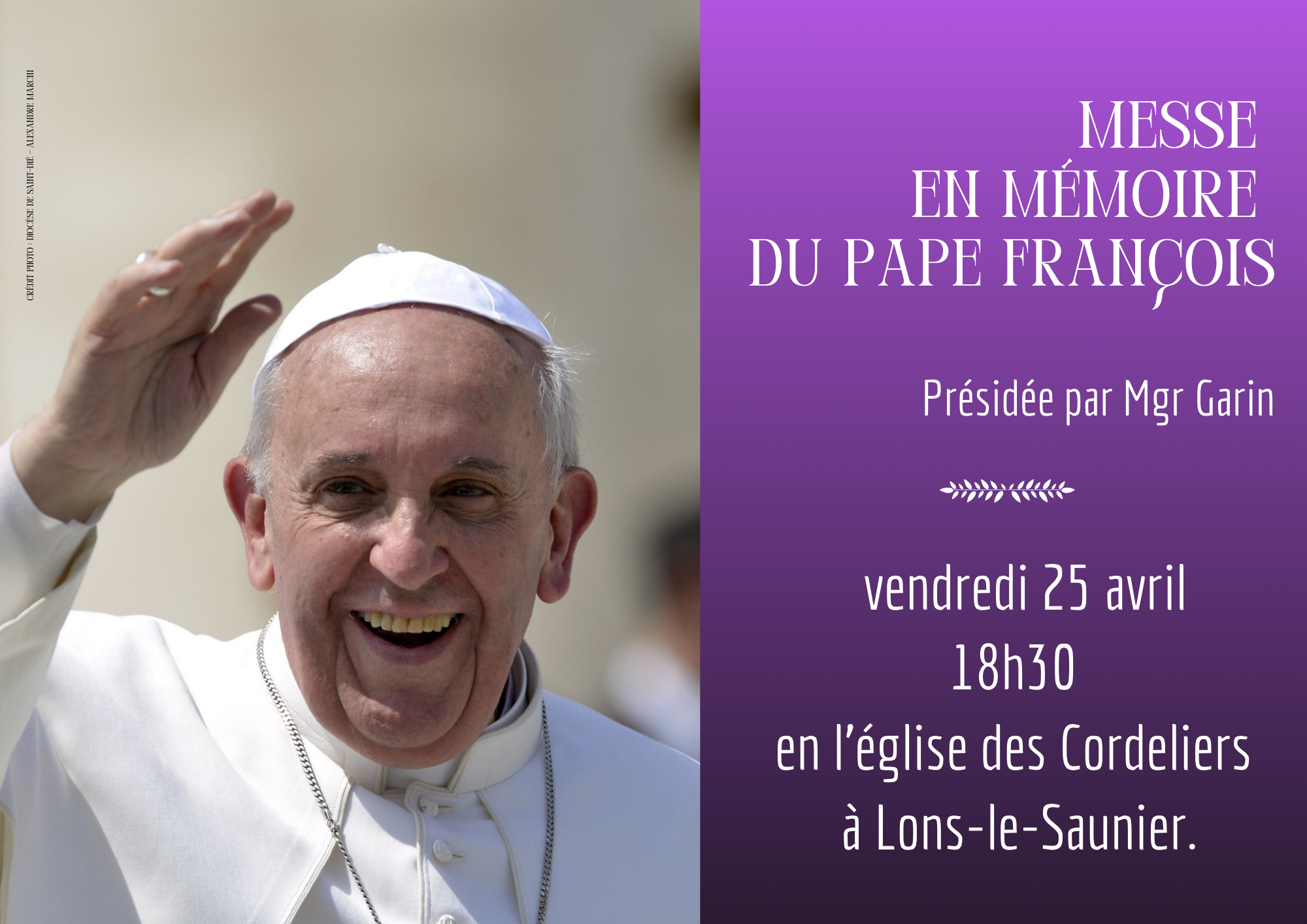 Messe Pape François