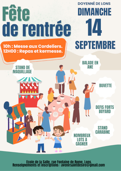 affiche kermesse